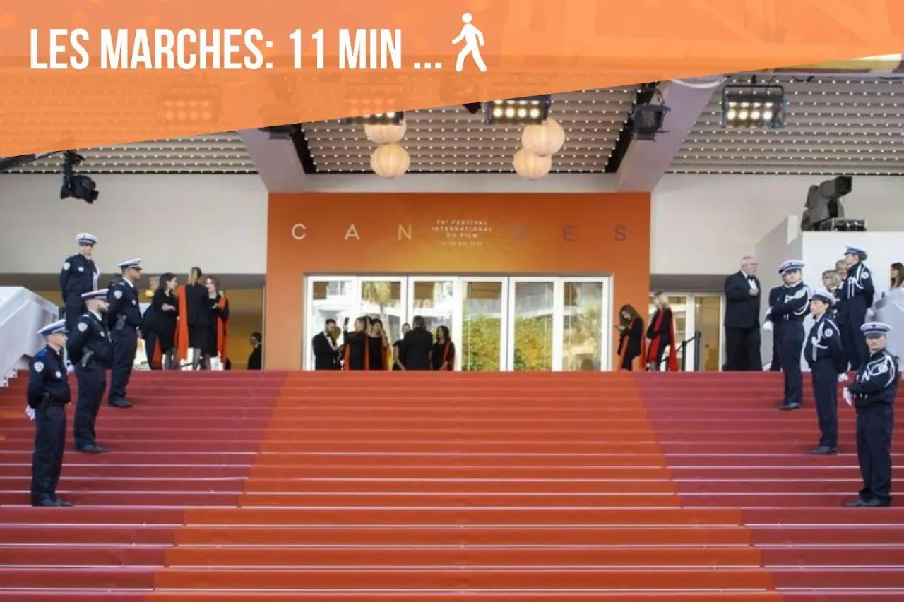 Le Clemenceau By Apirent #Cosy #200M Des Plages #Wifi Cannes Apartment