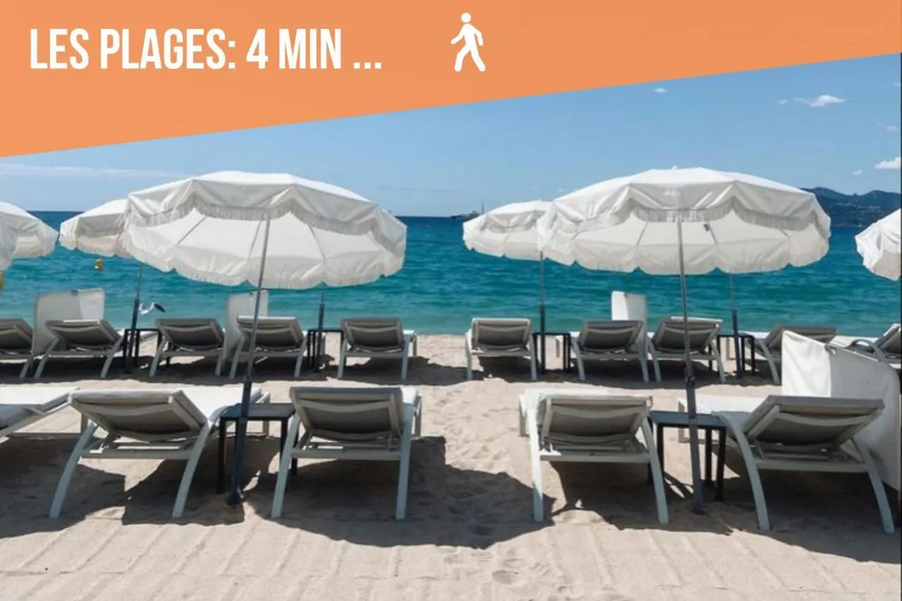 Le Clemenceau By Apirent #Cosy #200M Des Plages #Wifi Cannes