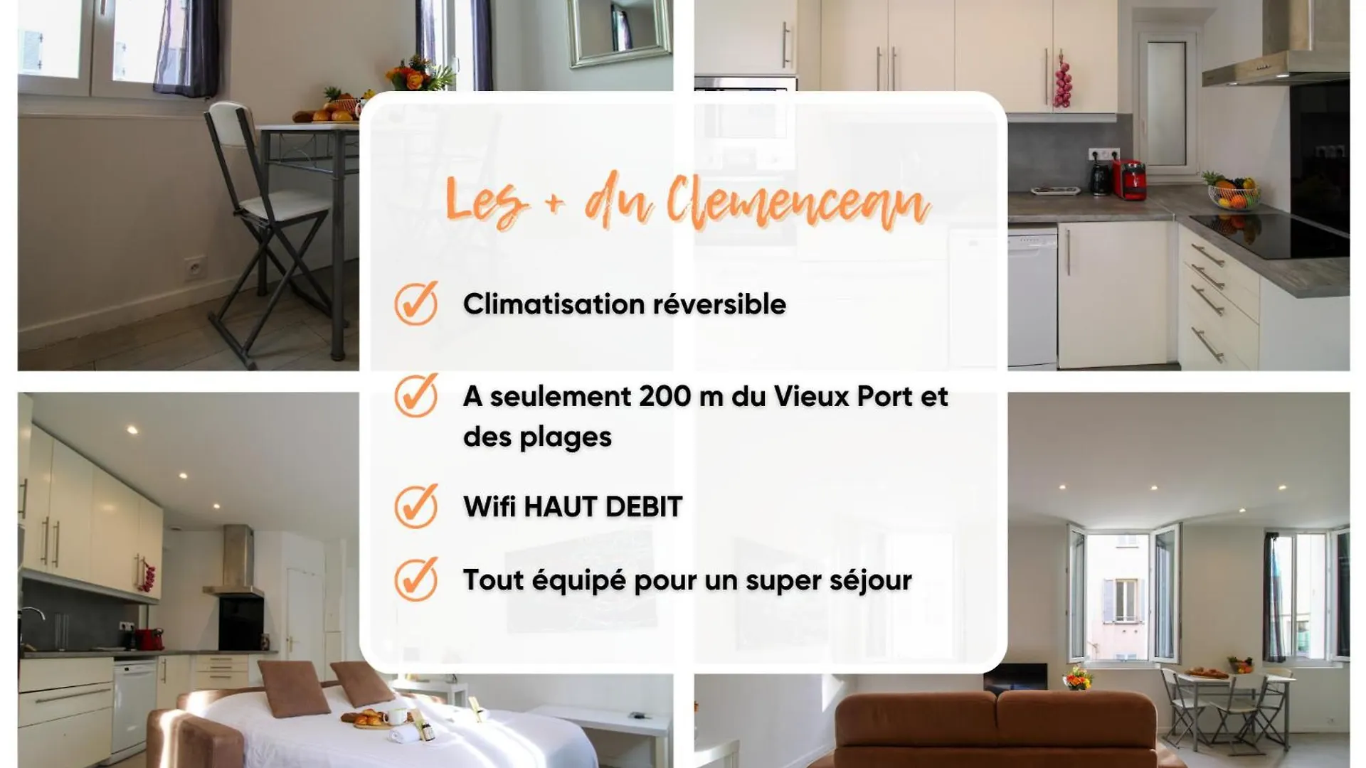 Apartment Le Clemenceau By Apirent #Cosy #200M Des Plages #Wifi Cannes France